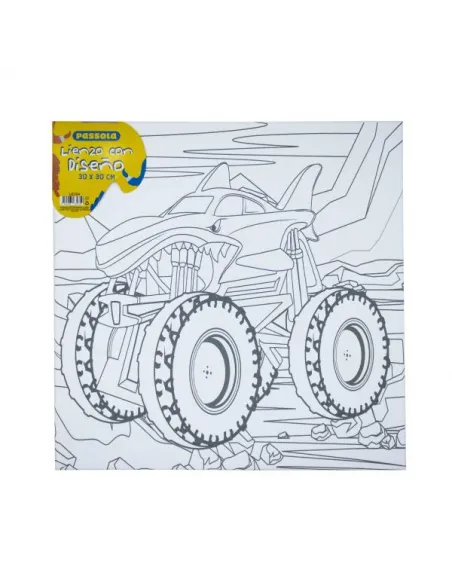 LIENZO PASSOLA C/DISEÑO 30X30 CM