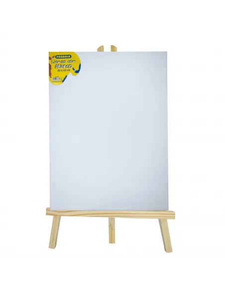 LIENZO PASSOLA C/MARCO 30X40CM Y CABALLETE