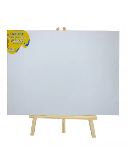 LIENZO PASSOLA C/MARCO 30X40CM Y CABALLETE