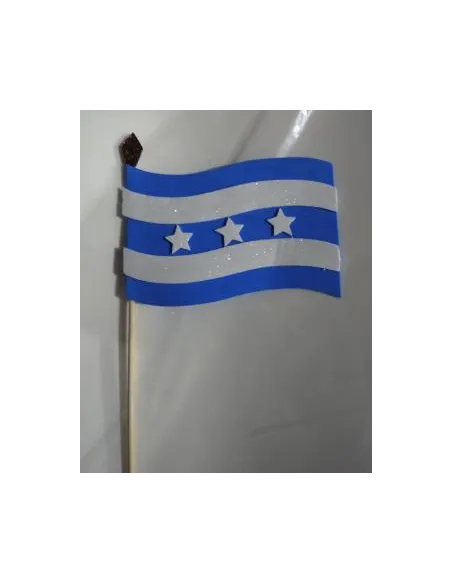 PINCHO FOAMY FIGURA MAYLEE 3D BANDERA DE GUAYAQUIL