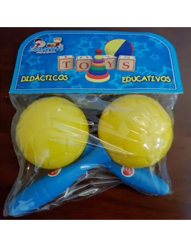 MARACAS PELOTA X2UND JP-490