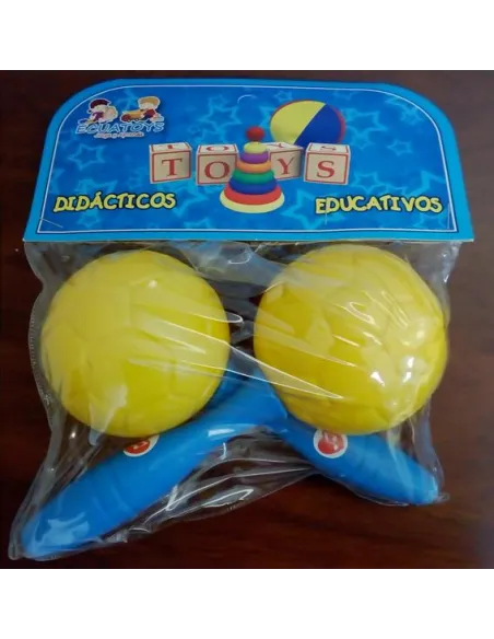 MARACAS PELOTA X2UND JP-490