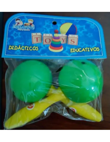 MARACAS CARITA X2UND JP-491