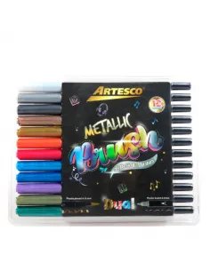 MARC. ARTESCO DOBLE PUNTA METALICO X12 COL