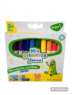 MARC NORMA LAVABLE GIGANTE X 10 COLORES [544610]