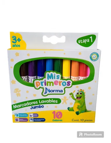 MARC NORMA LAVABLE GIGANTE X 10 COLORES [544610]