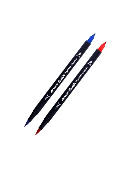 MARC ARTESCO PINCEL DOBLE PUNTA CLASIC X 6 COL