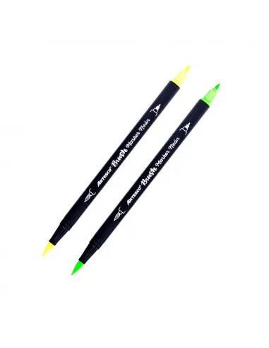 MARC ARTESCO PINCEL DOBLE PUNTA NEON X 6 COL