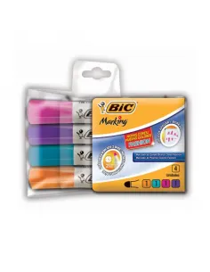 MARC BIC MANAUS T/L X 4COL FASHION P/CONICA