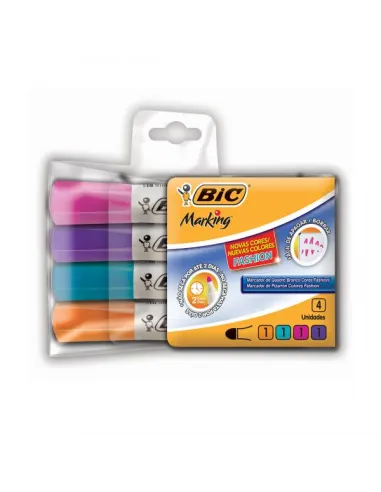 MARC BIC MANAUS T/L X 4COL FASHION P/CONICA