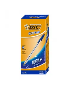 BOLIG BIC P/M AZUL DURA MÁS X24