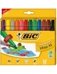MARC. BIC VISA XL X 12 COLORES