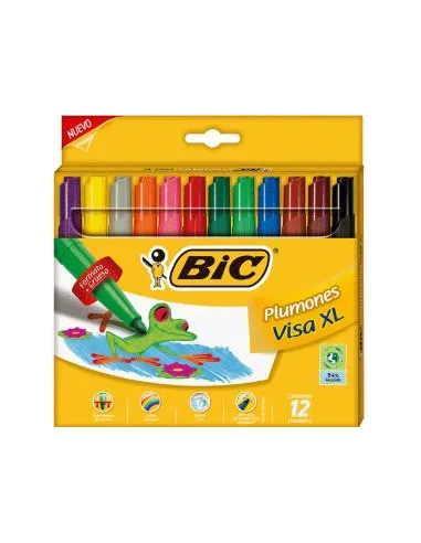 MARC. BIC VISA XL X 12 COLORES