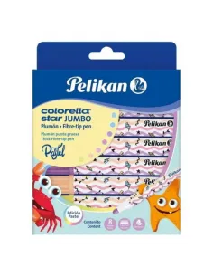 MARC PELIKAN PASTEL COLORELLA JUMBO X 8 COL