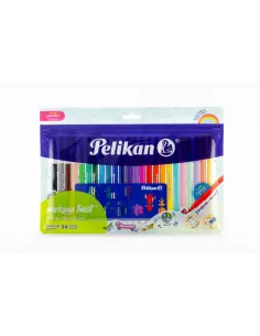 MARC. PELIKAN MARKANA TWIST X 24 COL (6 COL PASTEL)