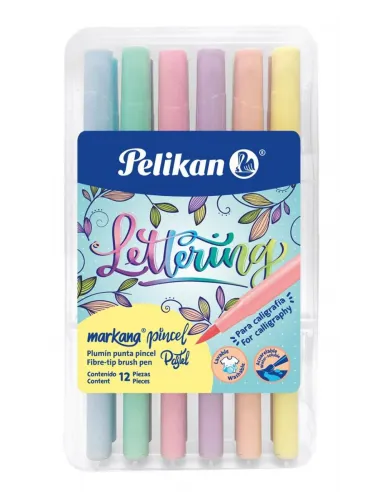 MARC PELIKAN MARKANA PUNTA PINCEL PASTEL X12 COL
