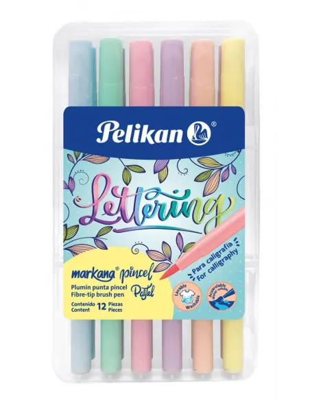 MARC PELIKAN MARKANA PUNTA PINCEL PASTEL X12 COL