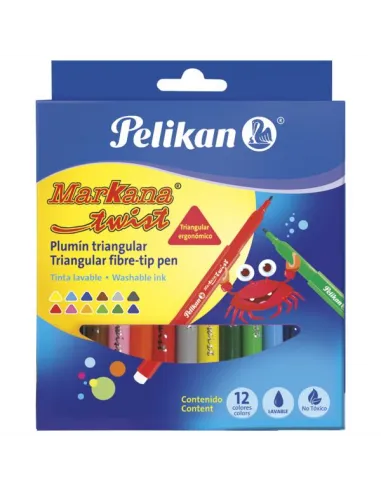 MARC PELIKAN MARKANA TWIST TRIANG X 12 COL
