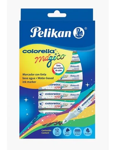 MARC PELIKAN COLORELLA X 12 COL MAGICOS