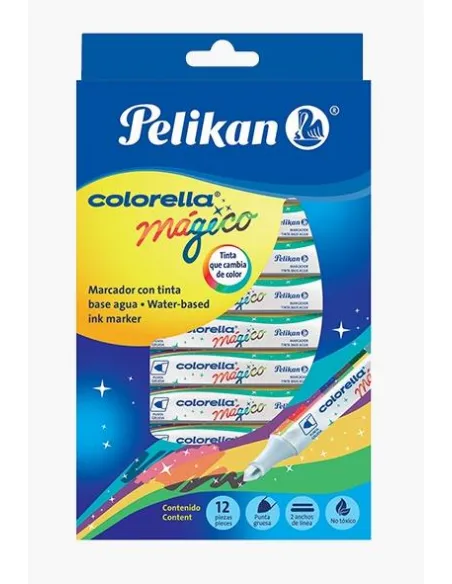 MARC PELIKAN COLORELLA X 12 COL MAGICOS