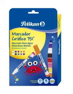 MARC PELIKAN MARKATODO GRAFICO 751 EST 10 COL