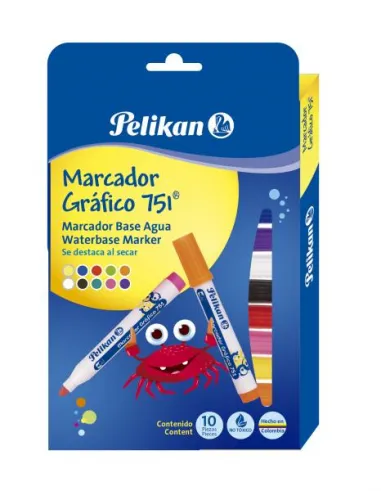 MARC PELIKAN MARKATODO GRAFICO 751 EST 10 COL