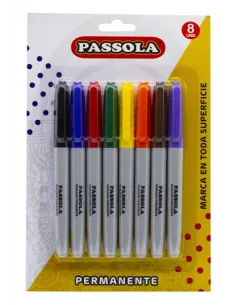 MARC. PASSOLA PERM X 8 COL E/BLISTER