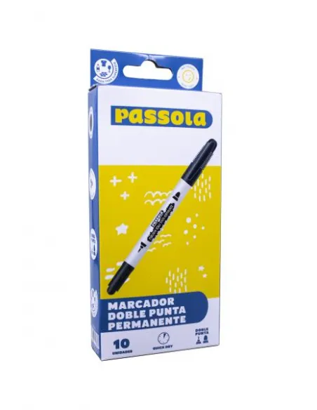 MARC. PASSOLA PERM DOBLE PUNTA NEGRO
