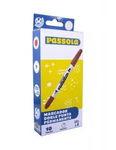 MARC. PASSOLA PERM DOBLE PUNTA ROJO