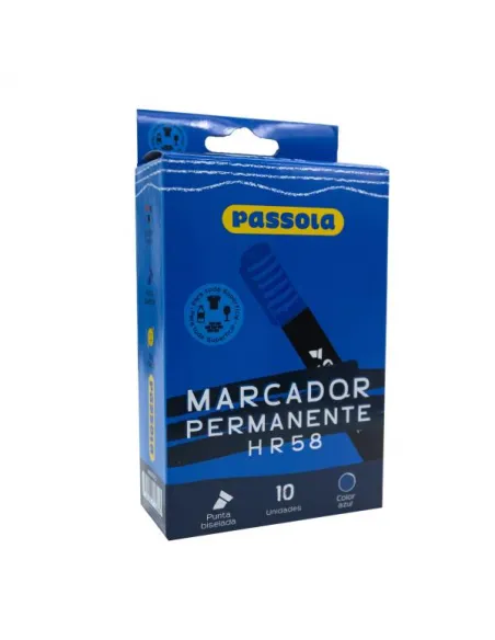 MARC. PASSOLA PERM HR58 AZUL PUNTA BISEL