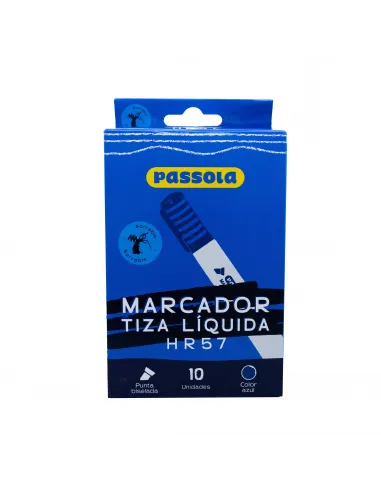 MARC. PASSOLA T/L HR57 AZUL PUNTA BISEL