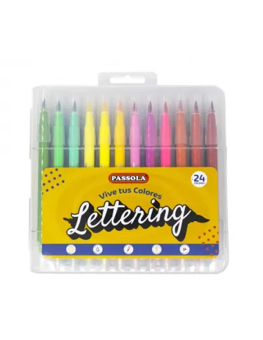 MARC. PASSOLA DOBLE PUNTA (PINCELFINO) X 24 COL