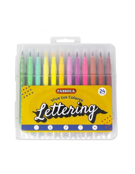 MARC. PASSOLA DOBLE PUNTA (PINCELFINO) X 24 COL