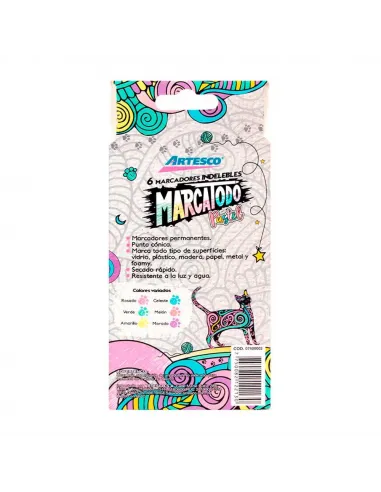 MARC. ARTESCO MARCATODO PASTEL X6