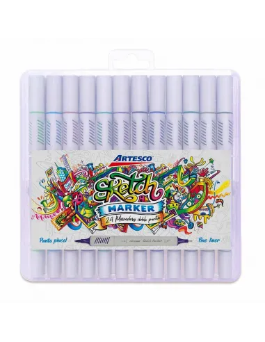MARC ARTESCO SKETCH (PTA PINCEL  ULTRAFINE) X 24 COL