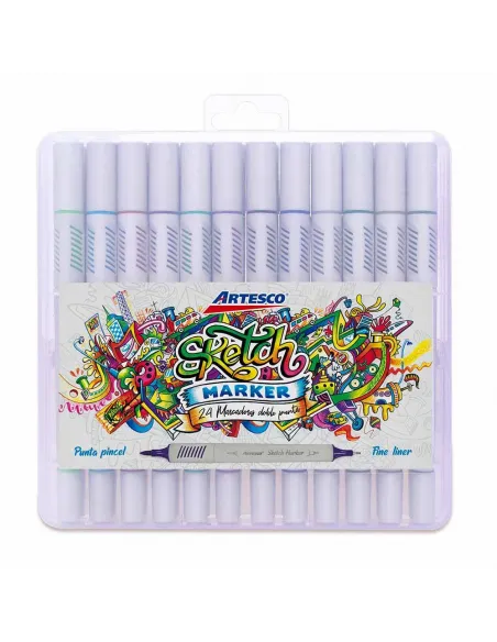 MARC ARTESCO SKETCH (PTA PINCEL  ULTRAFINE) X 24 COL