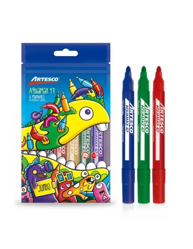 MARC ARTESCO AQUAMAX 47 JUMBO X 6 COLORES