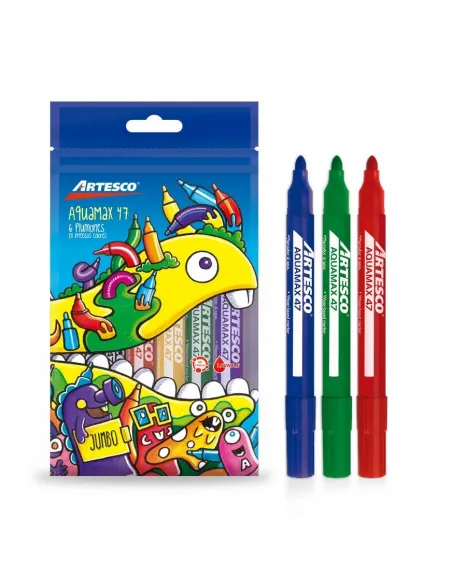 MARC ARTESCO AQUAMAX 47 JUMBO X 6 COLORES