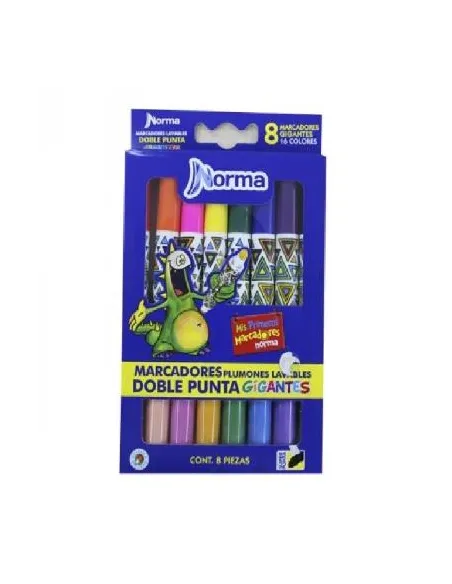 MARC NORMA LAVABLE DOBLE PUNTA GIGANTE X 8 [544611