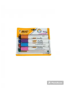 MARC BIC MARKING P/PIZARRA BLISTER 8 COL