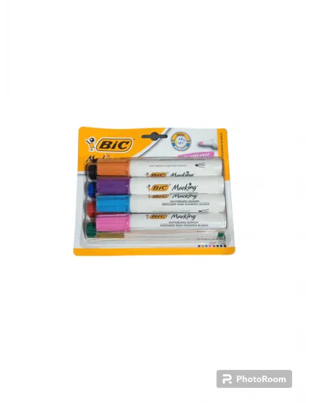 MARC BIC MARKING P/PIZARRA BLISTER 8 COL