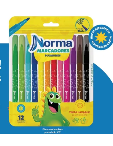 MARC NORMA PLUMONES LAVABLE PTA.BALA (560914)