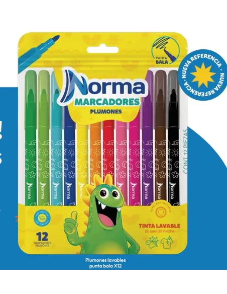 MARC NORMA PLUMONES LAVABLE PTA.BALA (560914)