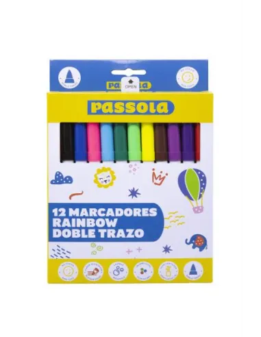 MARC PASSOLA RAINBOW DOBLE TRAZO X 12 COL