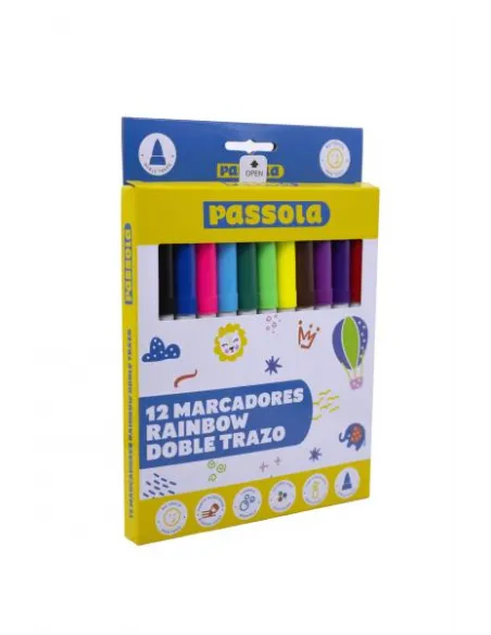 MARC PASSOLA RAINBOW DOBLE TRAZO X 12 COL