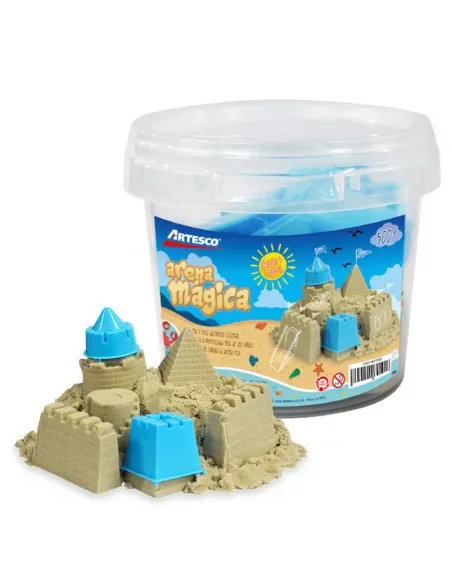 MASITA ARTESCO ARENA MAGICA BALDE 500GR GRIS