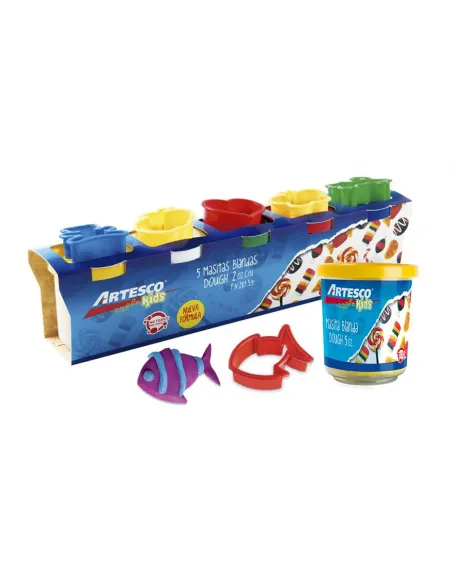 MASITA BLANDA ARTESCO X 4 5 ONZ COLORES BASICOS C/MOLDE