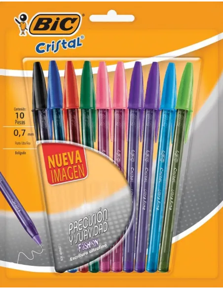 BOLG. BIC ULTRAFINO X10 V/COL. 977875