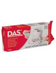 MASA P/MOLDEAR DAS BLANCA 500 GR