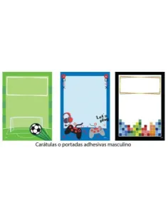 MEMBRETE P/CARATULA OIMI NIÑOS V/DISEÑOS 6UND